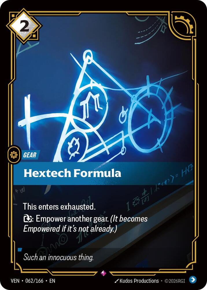Hextech Formula 062/166 (Vendetta) - Foil