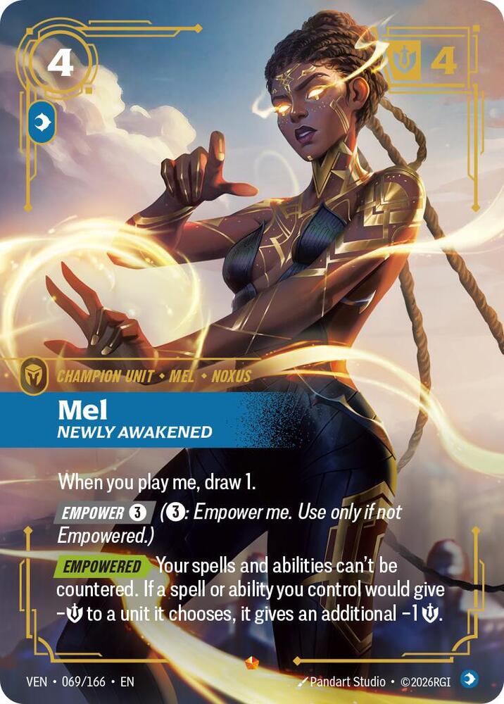 Mel - Newly Awakened 069/166 (Vendetta) - Foil