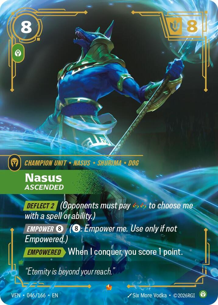 Nasus - Ascended 046/166 (Vendetta) - Foil