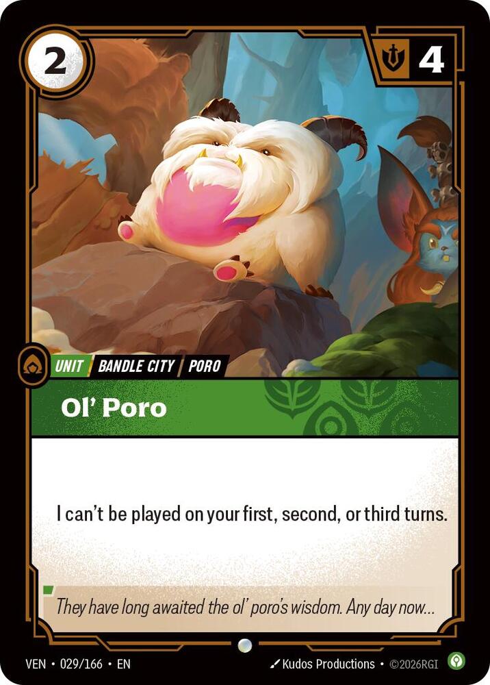 Ol' Poro 029/166 (Vendetta)