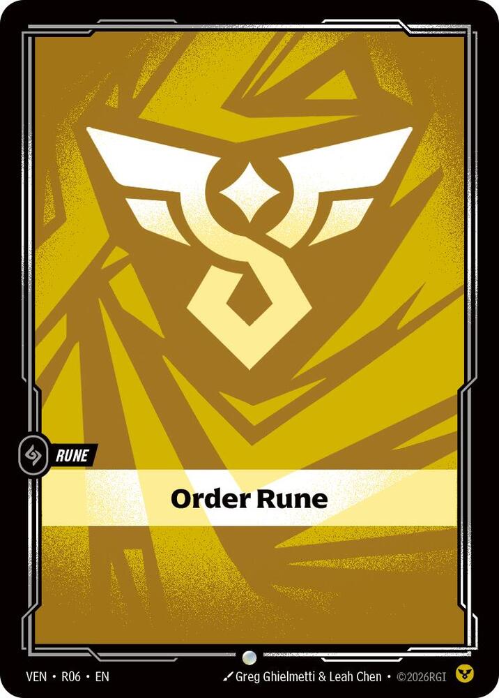 Order Rune R06 (Vendetta)