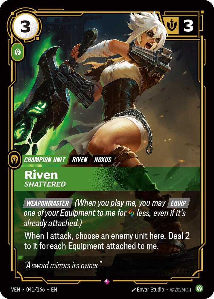 Riven - Shattered 041/166 (Vendetta) - Foil