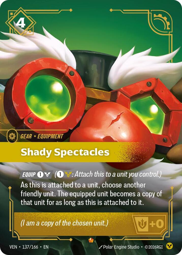 Shady Spectacles 137/166 (Vendetta) - Foil