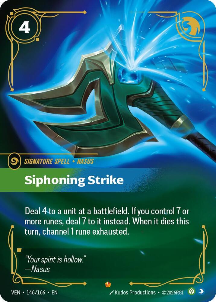 Siphoning Strike 146/166 (Vendetta) - Foil