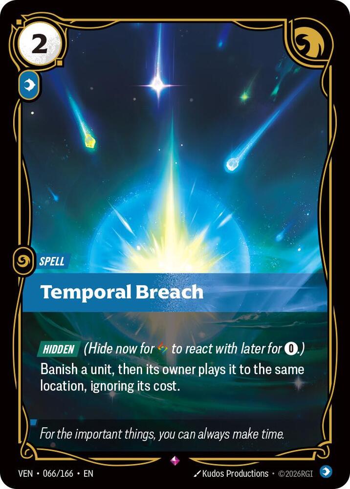 Temporal Breach 066/166 (Vendetta) - Foil