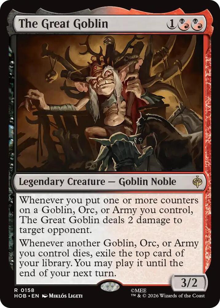 The Great Goblin 158 (The Hobbit)