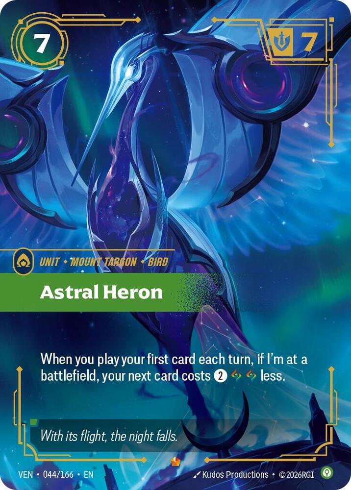 Astral Heron 044/166 (Vendetta) - Foil
