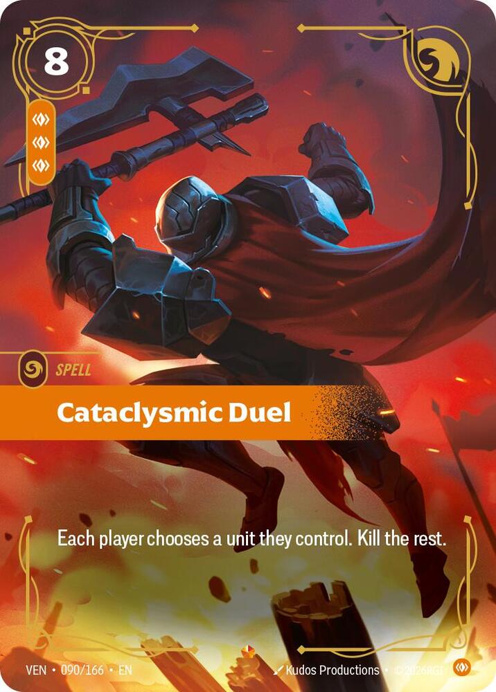 Cataclysmic Duel 090/166 (Vendetta) - Foil