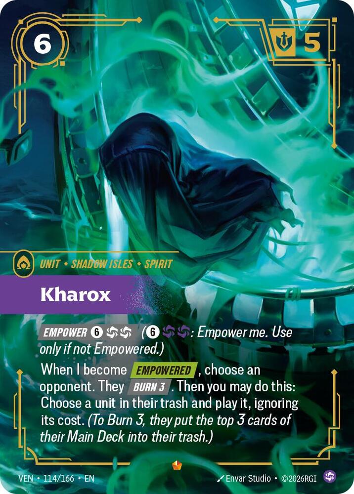 Kharox 114/166 (Vendetta) - Foil