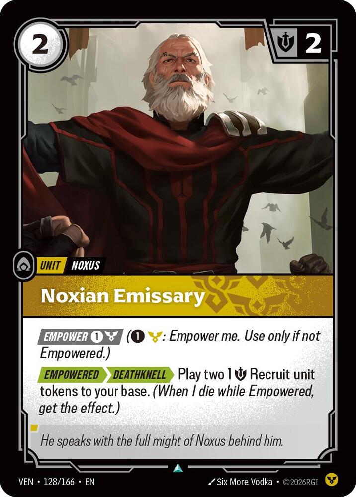 Noxian Emissary 128/166 (Vendetta)