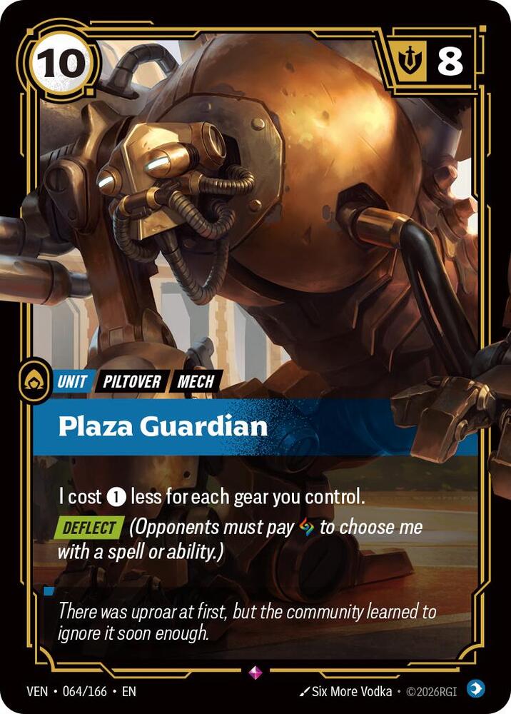 Plaza Guardian 064/166 (Vendetta) - Foil
