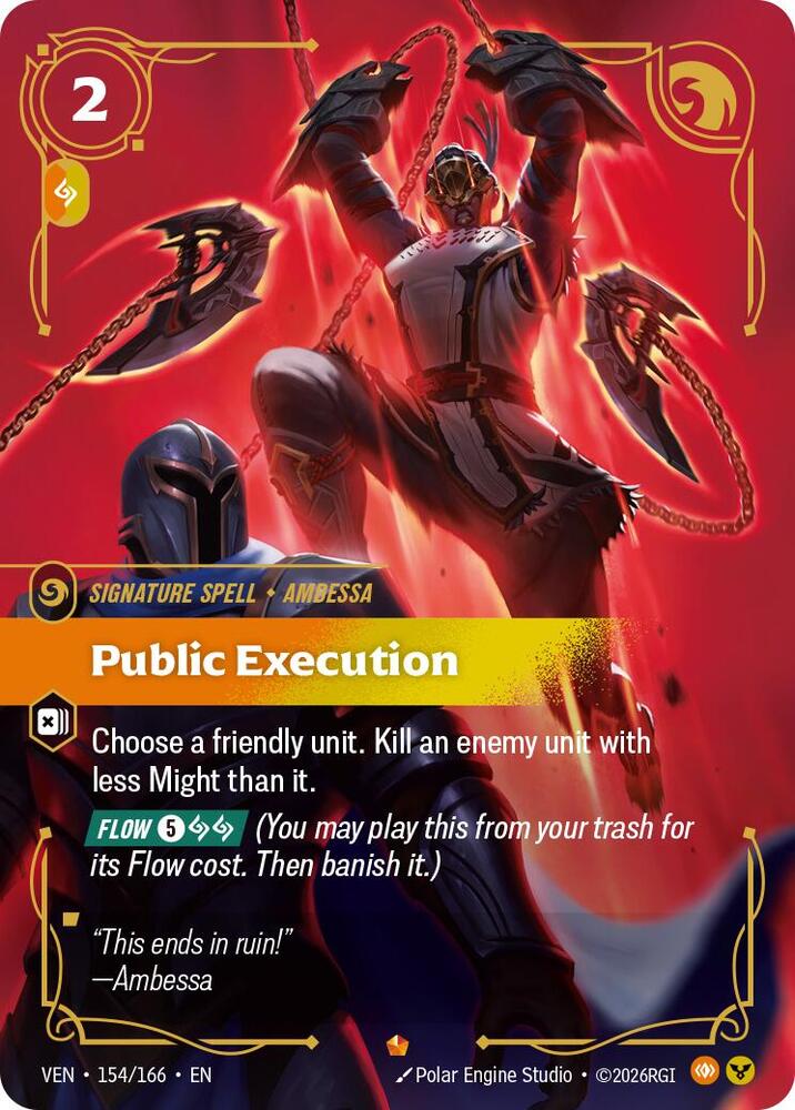 Public Execution 154/166 (Vendetta) - Foil