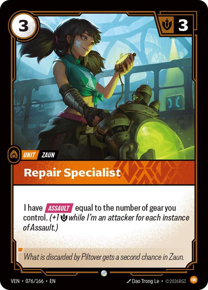 Repair Specialist 076/166 (Vendetta)