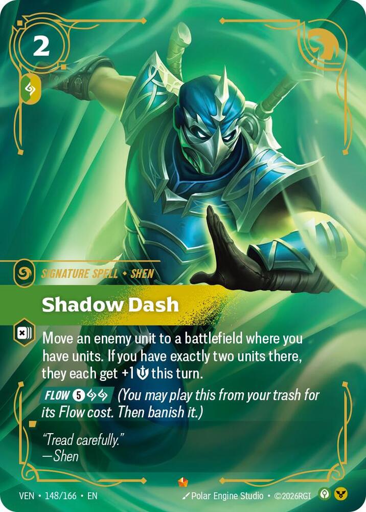 Shadow Dash 148/166 (Vendetta) - Foil