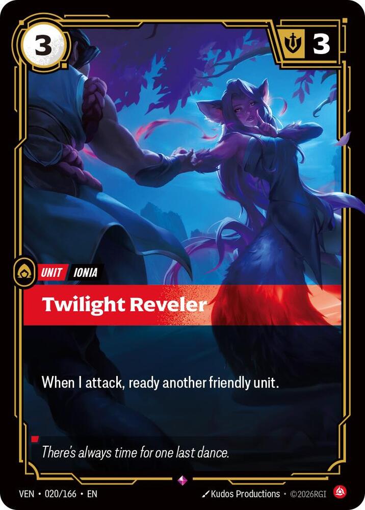 Twilight Reveler 020/166 (Vendetta) - Foil