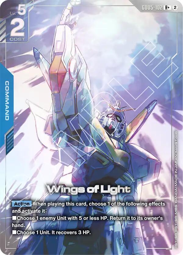 Wings of Light GD05-102 (Freedom Ascension) - Holofoil