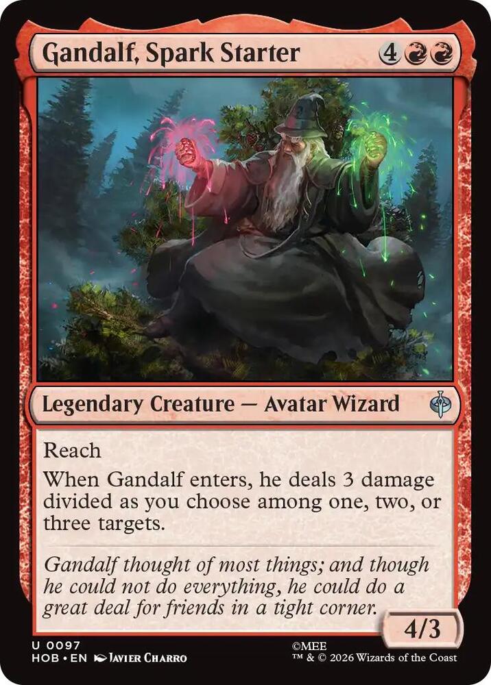 Gandalf, Spark Starter 97 (The Hobbit) - Foil