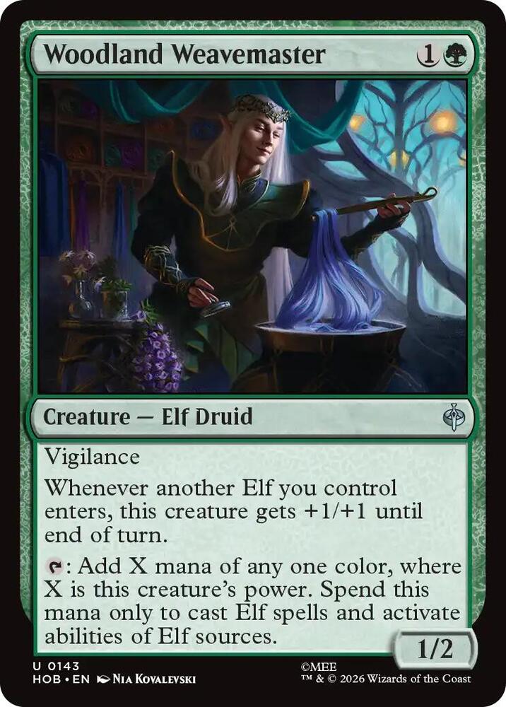 Woodland Weavemaster 143 (The Hobbit) - Foil
