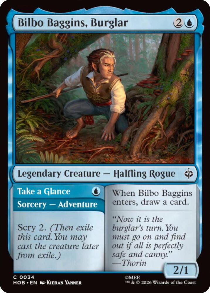 Bilbo Baggins, Burglar 34 (The Hobbit) - Foil