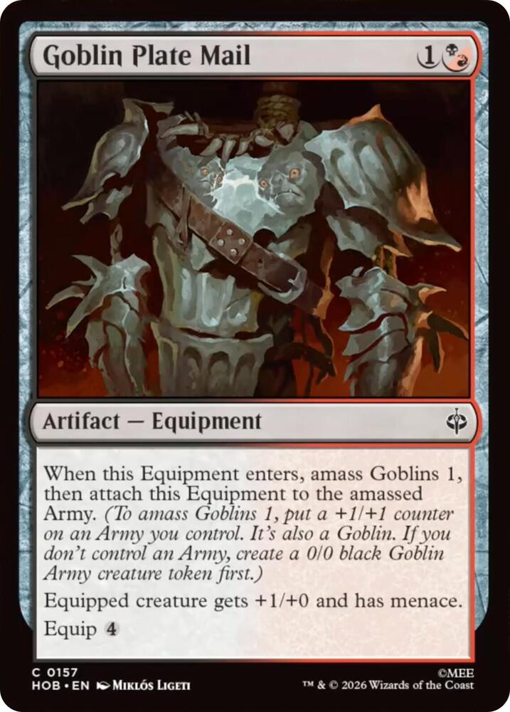 Goblin Plate Mail 157 (The Hobbit)