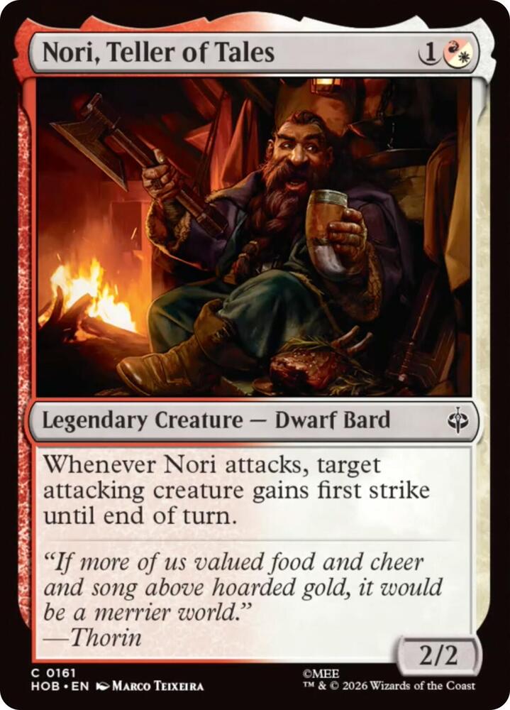 Nori, Teller of Tales 161 (The Hobbit) - Foil