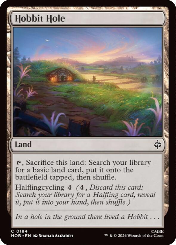 Hobbit Hole 184 (The Hobbit)