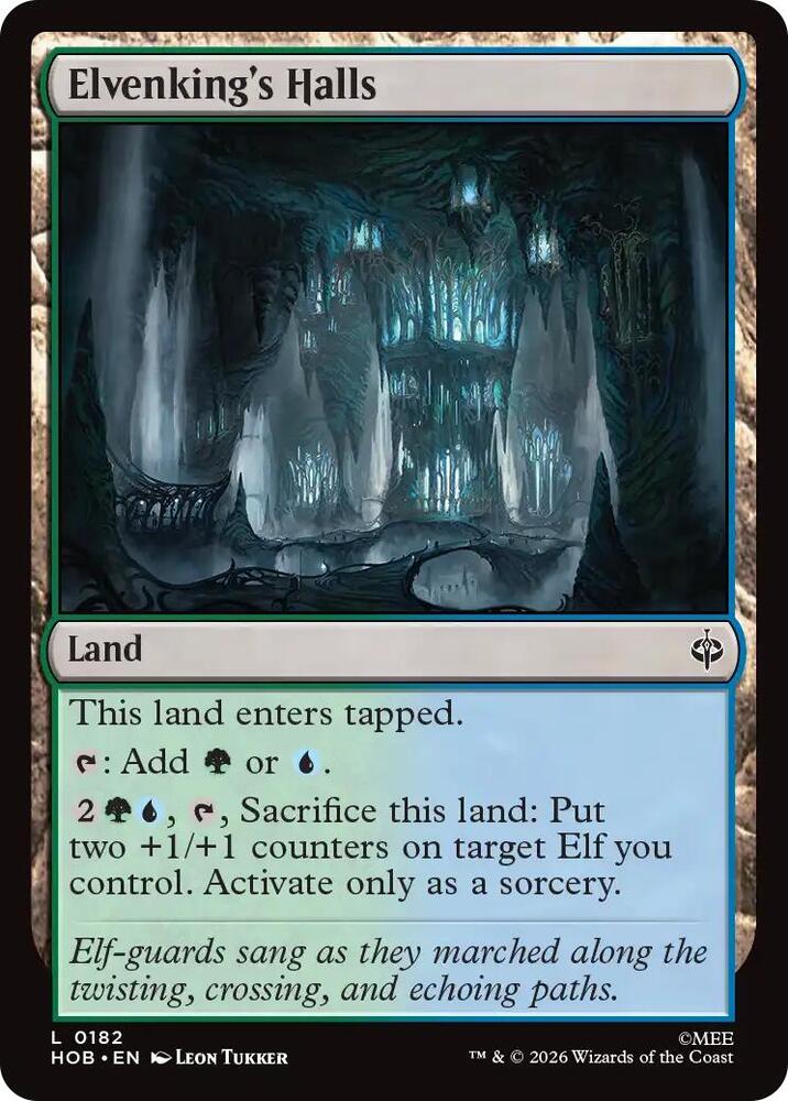 Elvenking's Halls 182 (The Hobbit) - Foil