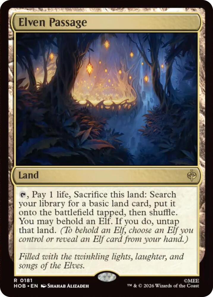 Elven Passage 181 (The Hobbit) - Foil