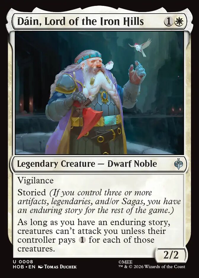 Dáin, Lord of the Iron Hills 8 (The Hobbit) - Foil