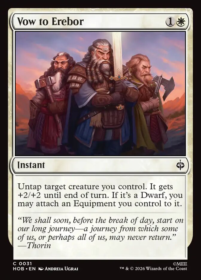 Vow to Erebor 31 (The Hobbit)