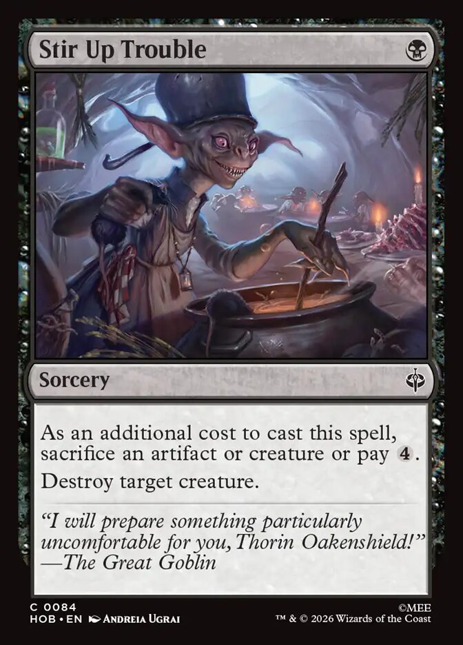 Stir Up Trouble 84 (The Hobbit) - Foil