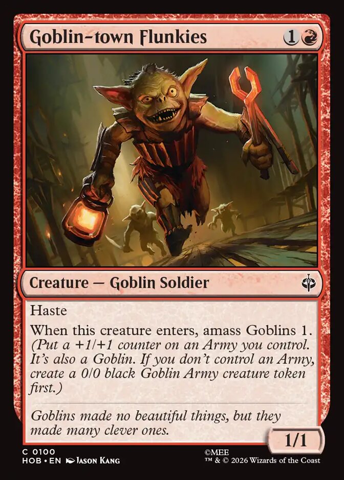 Goblin-town Flunkies 100 (The Hobbit)