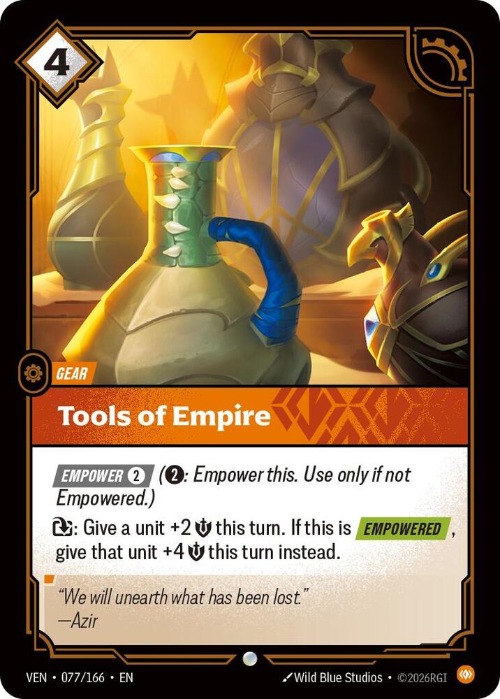Tools of Empire 077/166 (Vendetta) - Foil
