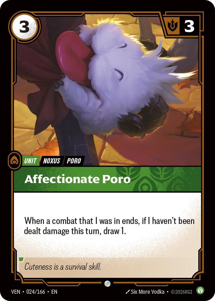 Affectionate Poro 024/166 (Vendetta) - Foil