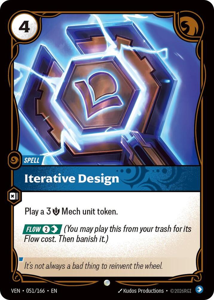 Iterative Design 051/166 (Vendetta) - Foil