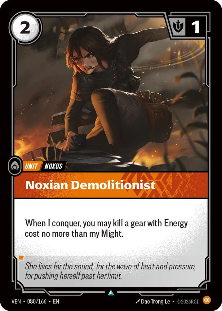 Noxian Demolitionist 080/166 (Vendetta) - Foil