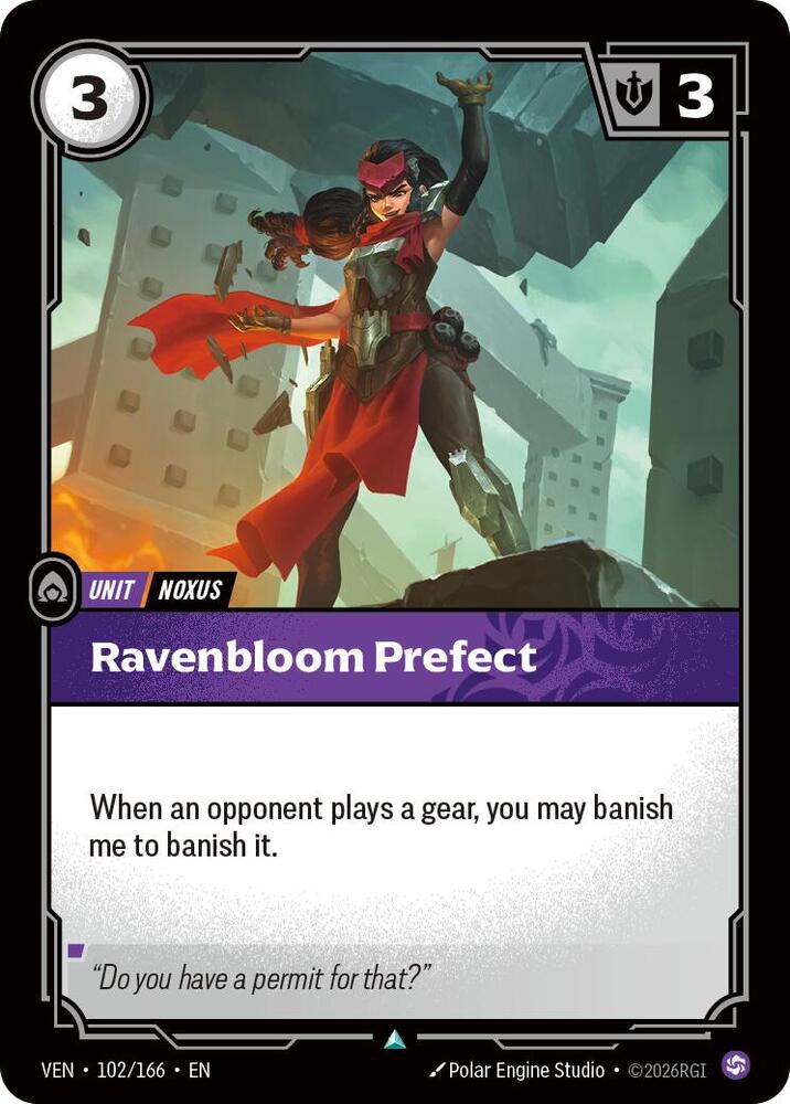Ravenbloom Prefect 102/166 (Vendetta) - Foil