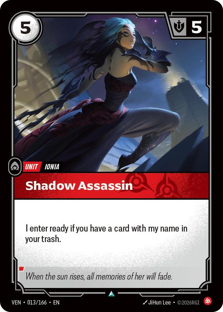 Shadow Assassin 013/166 (Vendetta) - Foil