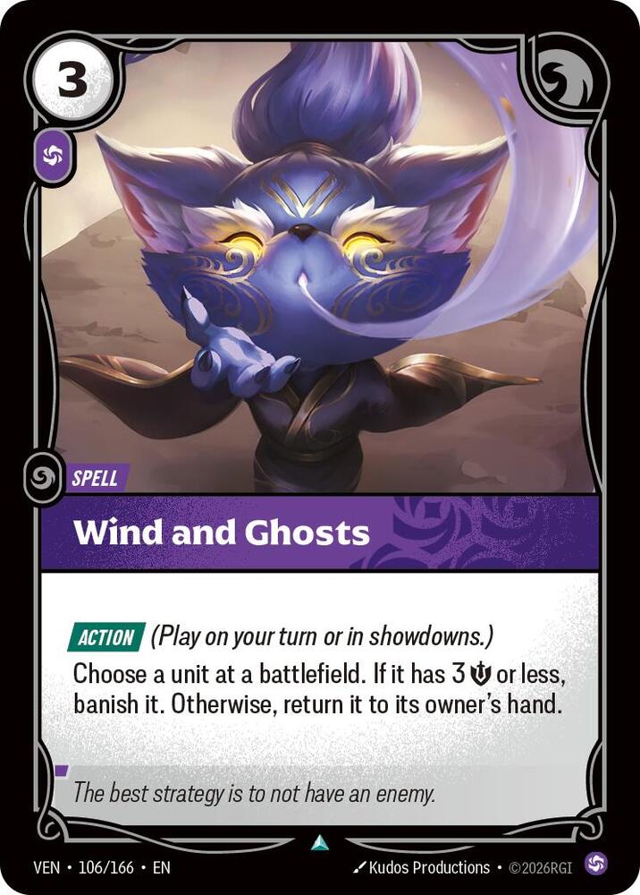 Wind and Ghosts 106/166 (Vendetta) - Foil