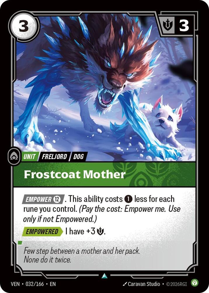 Frostcoat Mother 032/166 (Vendetta) - Foil