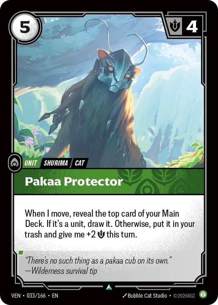 Pakaa Protector 033/166 (Vendetta) - Foil