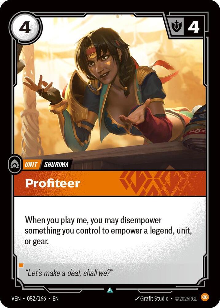 Profiteer 082/166 (Vendetta) - Foil