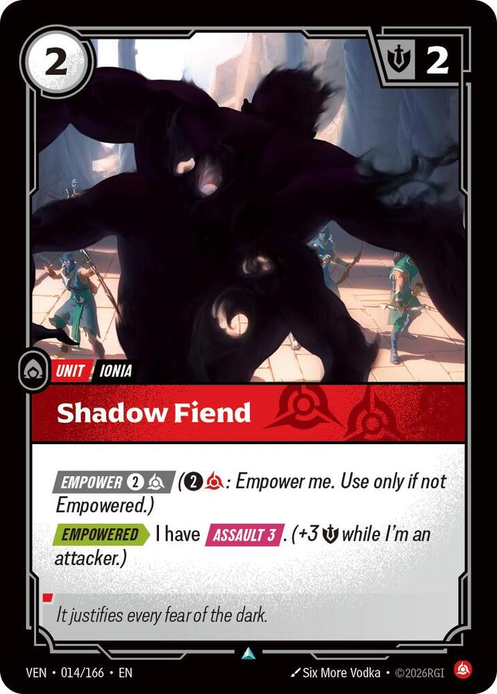 Shadow Fiend 014/166 (Vendetta) - Foil