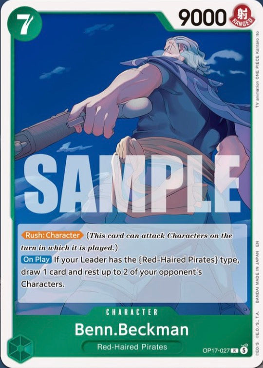Benn.Beckman OP17-027 (The World's Strongest Warriors) - Foil