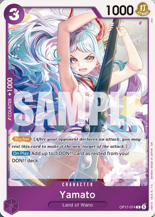Yamato OP17-074 (The World's Strongest Warriors) - Foil