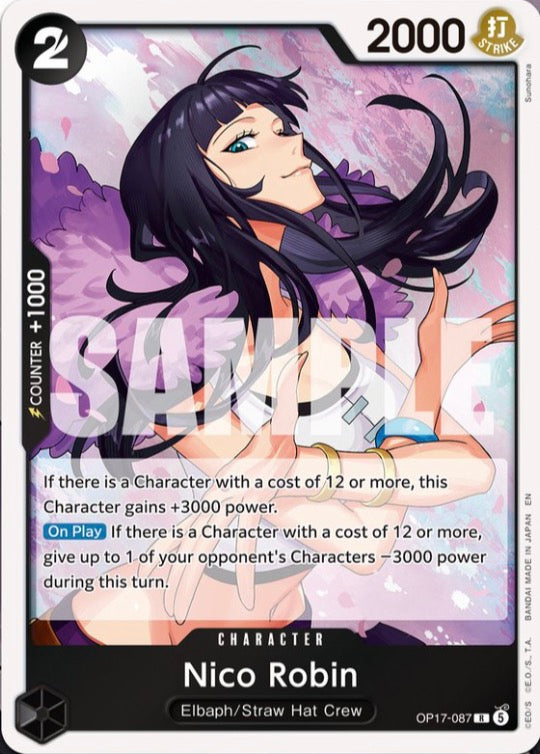 Nico Robin OP17-087 (The World's Strongest Warriors) - Foil