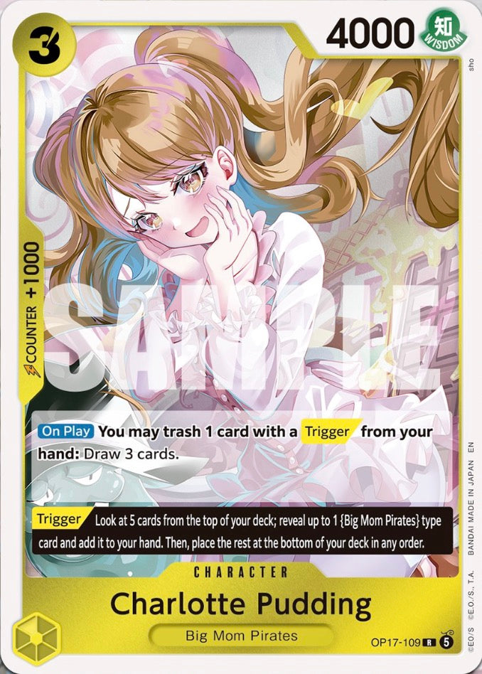 Charlotte Pudding OP17-109 (The World's Strongest Warriors) - Foil