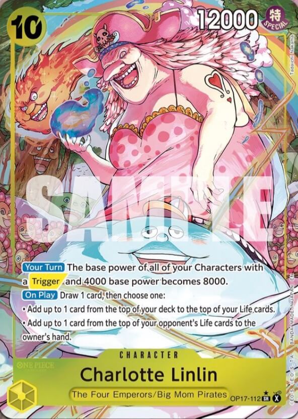 Charlotte Linlin OP17-112 (The World's Strongest Warriors) - Alternate Art Foil