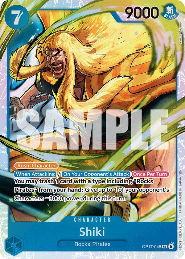 Shiki OP17-048 (The World's Strongest Warriors) - Foil