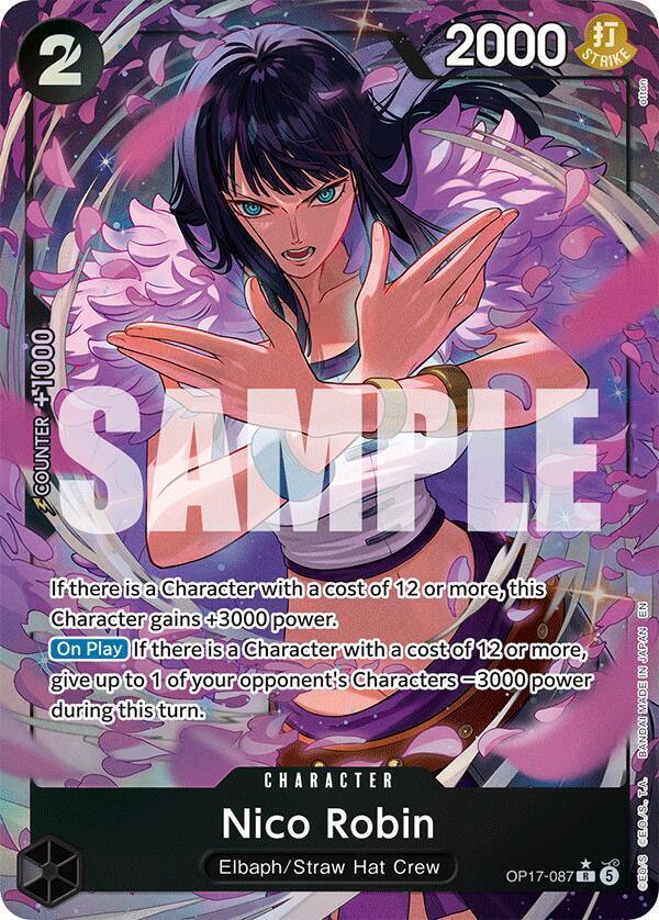 Nico Robin OP17-087 (The World's Strongest Warriors) - Alternate Art Foil